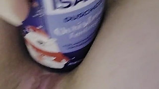 My Flexible Asshole Swallows the Bottle Completely