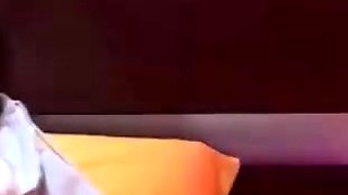 Close up teen foot worship