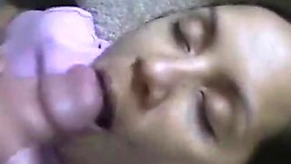 Sleeping beauty sucking big cock