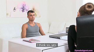 Mma fighter gets his chance to be a masculine porn star - chick agent