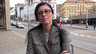 Czech MILF Secretary Pickup up and Fucked