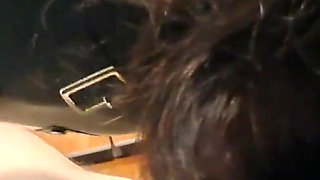 MILF Takes Cock in Her Mouth Upside Down, POV