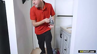 Gets fucked by their big cocked dads