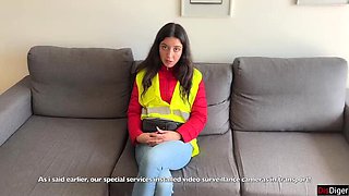 Bus Conductor DisDiger Caught Cheating Passengers and Gets Punished Hard with Creampie and Blowjob