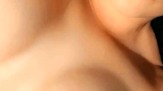 Solo teen Babe Ambery Sym striptease masturbation