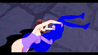 My Hero Academia Hentai - Uraraka Armpitjob and Blowjob - Japanese Asian Manga Anime Game Porn