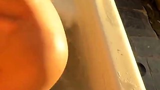 A stranger fucks me in the hotel's public jacuzzi! Nath