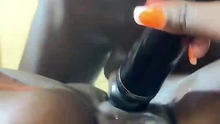BBC Clit Spanking Till I Squirt