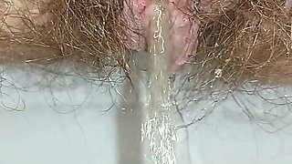 You Are My Toilet, You Are My Cleaner for Licking My Hairy Pussy