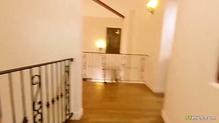 Busty Cop Wife Alexis Fawx Fucks Hard in Front of Cuckold Husband - Rough POV Sex