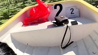 Warning Fantastic blonde big cock blowjob and cumshot