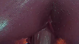 Black Cat Rides Big Dick in Her Room - Moaning Wet Ass Shake 3D Animation