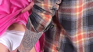 daddy?! I Think I Like That.!" Naive Innocent and Cute 18yo Stepdaughter Taboo