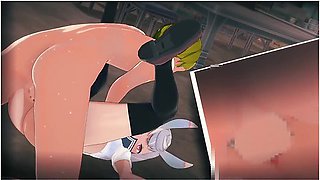 Fingering, Handjob, Blowjob, Sex - Hentai Anime