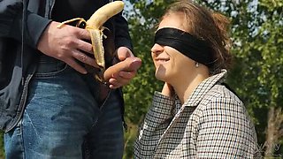 Best Friend Cheats On Me In Public Park - Asian Amateur Outdoor Blowjob & Cum Swallow Game
