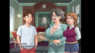 Arse, big boobs, manga porn