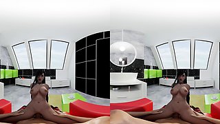 Two 3d cartoon cuties are ready for their bath