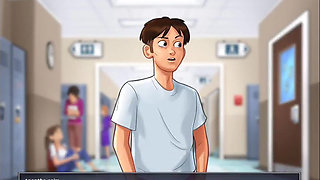 Hot Teen Fucking in a Locker