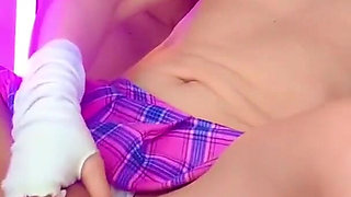 Hot Femdom Pegging During Kinky Cumming