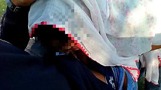 Desi Village Girl Fucks Friend in Fields - Hindi Audio Outdoor Sex with Face Fucking & Happy Ending