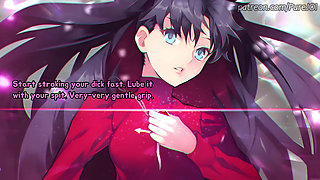 Rin Tohsaka makes you cum quick for her amusement (Quickshot JOI)