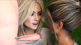 Playing as a player in this wild adult visual novel