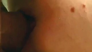 A Friend Fucks Wife with a Huge Dick and Cums on Her