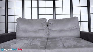 Out of This World Girl Katia Casadei Will Seduce You with Her Lingerie and Her Amazing Feet and Soles