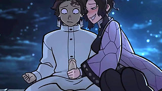 Distracting Him For The Blowjob of His Life - TOP Animation