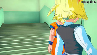 Android 18 Dances for Gohan at the University - Dragon Ball Zex Series