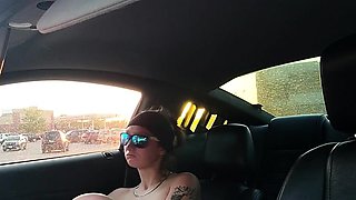 Public Play at Hyvee - Adult Toy Solo in Car