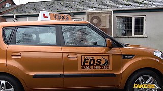 Jasmine Jae & Max Deeds in a Public Driving School with a MILF twist