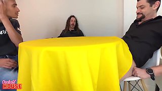 Ana Safada Liberando Todos Os Buracos Numa Suruba Com 3 Machos With Anazinha Do Mau