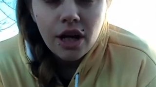 Blonde teen Sierras first erotic masturbation video