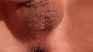 She Gives Him Hot Rimming Until He Cums!