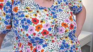 PRETTY BRA FOR AUNT JANES BIG BOOBS