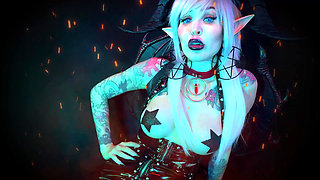 Hell's Toilet Training with Demoness Baal - Chastity, Pee, Caviar, Original Edition