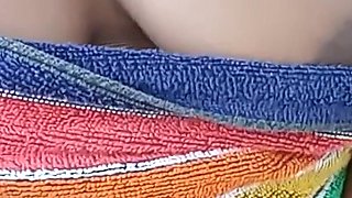 Daytime Outdoors Squeezing My Tits Rubbing My Hairy Pussy