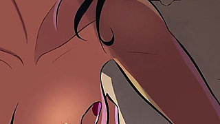 Submissive Wonder-woman Fucked and Creampied by Several Monsters