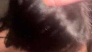 Beautiful Teenager Gives Incredible Blow-job! {Guzzles Urinate Only On Crimson!}
