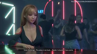 Unfaithful Asian Wife Yuna Episode 9: Black Guy Rough Anal Creampie Deep Fuck
