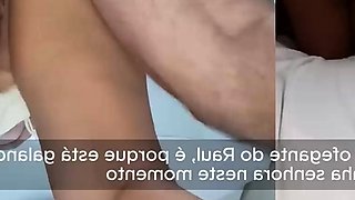 Casal brasileiro vive fetiche de cuckold com gravidez