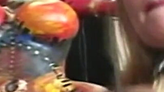 Anal foursome penetration