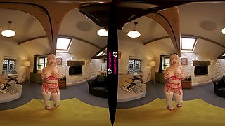Dirty Girl - Big Tits British Stepdaughter Striptease
