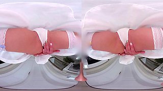 That Smile Was Dangerous: Babe, Blonde  Vr VR Porn