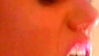 Hot Blonde with Hairy Pussy Gets Pampered in the Bathroom