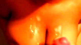 Huge Tits Covered in Cum from a Thick Cock