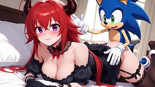 Animated Interaction Between Fantastic Figures