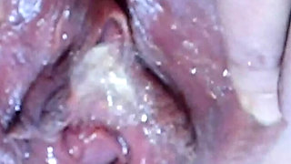 Close Up Pissing Compilation 2 - Deep Keely's Bald Pussy Spread Wide Open