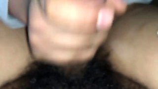 Muslim girl doing halala with her stepfather